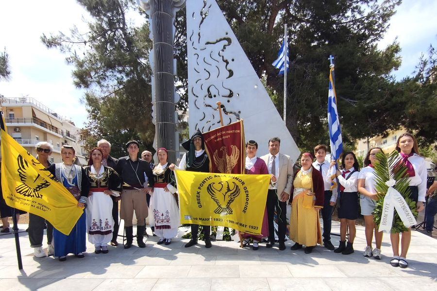 Το Ηράκλειο τίμησε την Ημέρα Μνήμης της Γενοκτονίας του Ελληνισμού του Πόντου