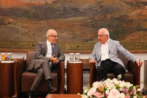 Συνάντηση του Προέδρου της Βουλής με τον πρέσβη της Δημοκρατίας της Αργεντινής