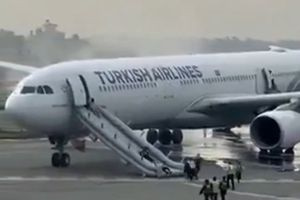 Μικρής έκτασης φωτιά σε αεροσκάφος της Turkish Airlines που προσγειώθηκε στην πρωτεύουσα του Νεπάλ, σώοι οι σχεδόν 300 επιβαίνοντες