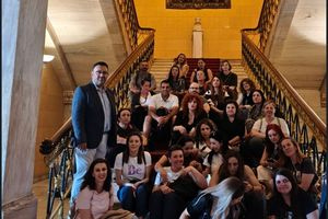 Υποδοχή του 46ου Δημοτικού Σχολείου Ηρακλείου στη Βουλή