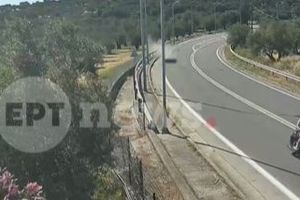 «Σαν να μην πάτησε ποτέ φρένο»: Το σοκαριστικό βίντεο-ντοκουμέντο από το διπλό θανατηφόρο των 16 και 18 ετών στη Μυτιλήνη