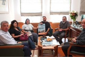 Συνάντηση του «Παγκρήτιου Συντονισμού Ενάντια στο Συνέδριο για την Λεηλασία της Κρήτης» με τον Περιφερειάρχη
