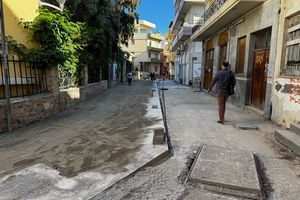 Στο τελευταίο στάδιο η ανακατασκευή του πεζοδρομημένου τμήματος της Ταξιάρχου Μαρκοπούλου
