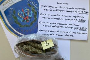Σούδα: Χειροπέδες σε 22χρονο με κάνναβη μόλις κατέβηκε από το πλοίο