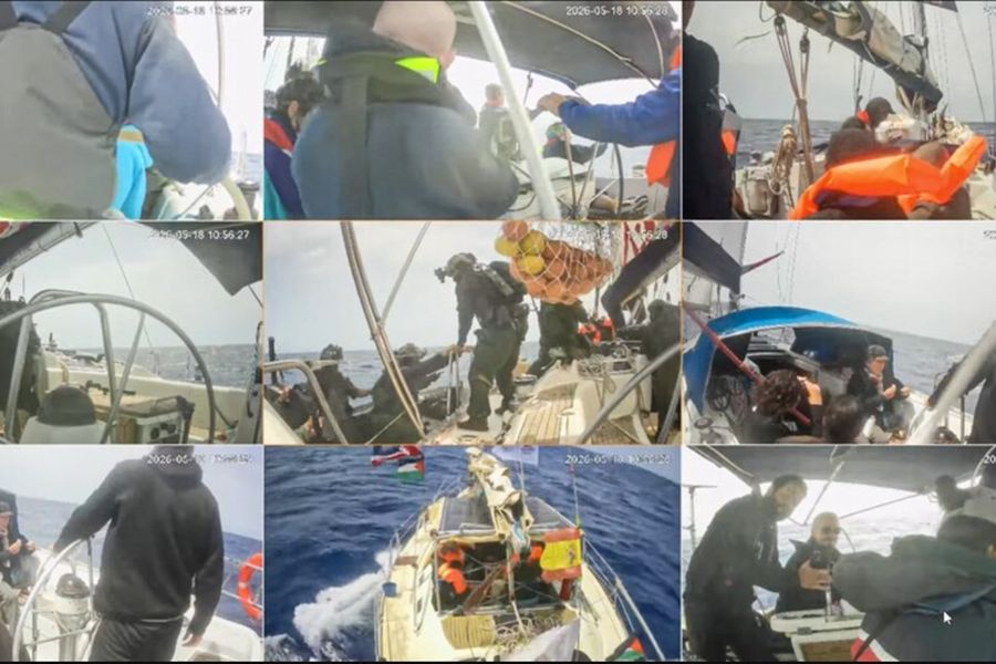 Τα 430 μέλη νέου «στολίσκου για τη Γάζα» οδηγούνται στο Ισραήλ