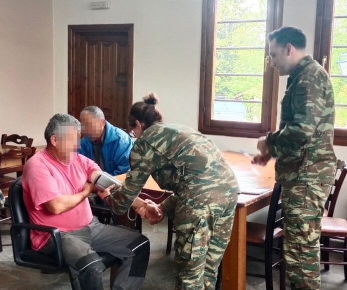 «Υγειονομική Μέριμνα για όλους από τις Ένοπλες Δυνάμεις» στον Έβρο, στο Κιλκίς και στην Καστοριά