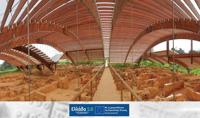 Μάλια: Παραδίδεται το έργο αντιπλημμυρικής θωράκισης και ανάδειξης του Μινωικού Ανακτόρου