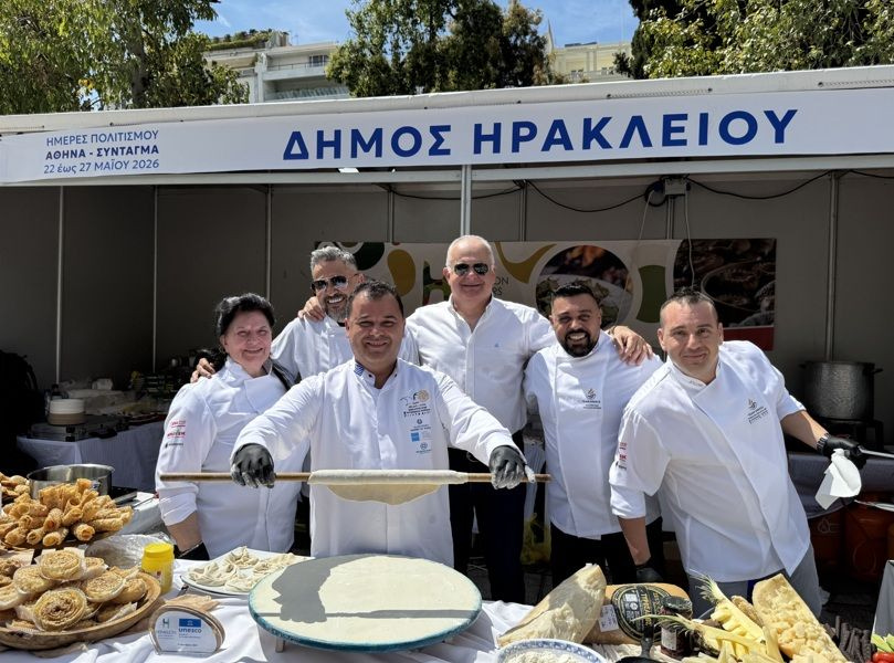 Ένα ξεχωριστό γαστρονομικό event από το Δήμο Ηρακλείου στην Πλατεία Συντάγματος