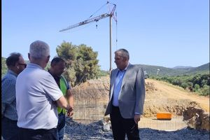 Νίκος Ταχιάος: Το καλοκαίρι παραδίδονται τα πρώτα 10 χλμ. στο τμήμα Νεάπολη – Άγιος Νικόλαος του ΒΟΑΚ