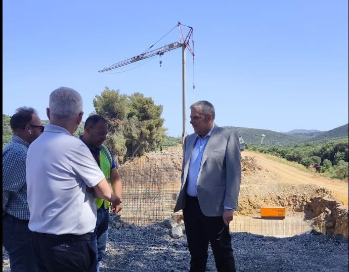 Νίκος Ταχιάος: Το καλοκαίρι παραδίδονται τα πρώτα 10 χλμ. στο τμήμα Νεάπολη – Άγιος Νικόλαος του ΒΟΑΚ