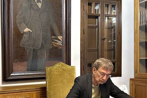 Στην Οικία – Μουσείο του Ελευθερίου Βενιζέλου ο συγγραφέας Ορχάν Παμουκ