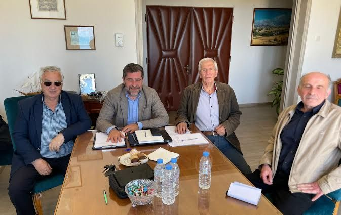 Συνάντηση του Συλλόγου Ανάδειξης Αρχαιοτήτων με τον Αντιπεριφερειάρχη Γιάννη Ανδρουλάκη