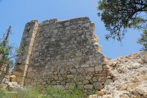 Χανιά: Κατέρρευσε μεγάλο τμήμα του φρουρίου Ιτζεδίν