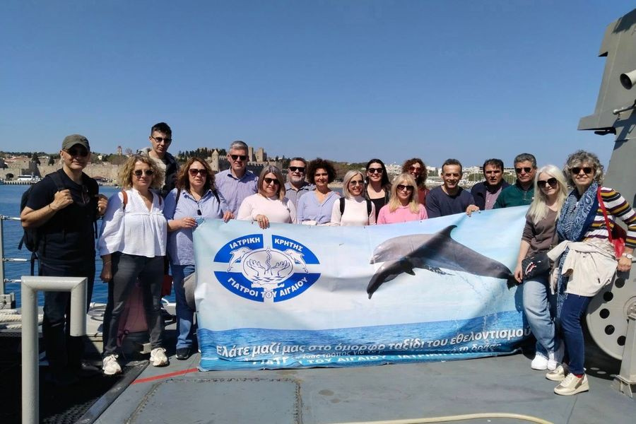 Οι «Γιατροί του Αιγαίου» στη Σύμη: Η ευγνωμοσύνη των κατοίκων η μεγαλύτερη ανταμοιβή