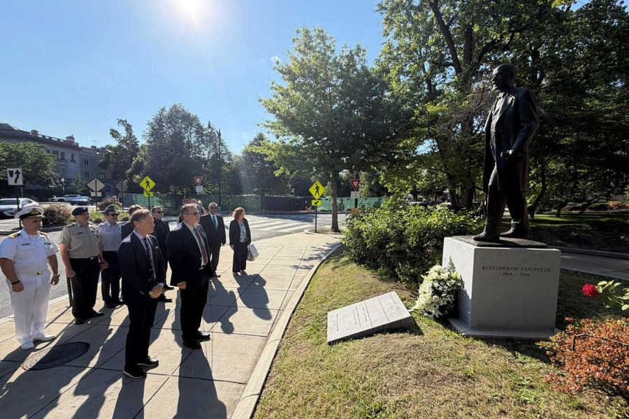 Στην Washington D.C. των ΗΠΑ τιμήθηκαν τα 90 χρόνια από τον θάνατο του Εθνάρχη Ελευθερίου Βενιζέλου