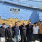 Το ευχαριστώ του Κρητικού καλλιτέχνη Πέτρου Μαρούλη για την Κρητική νεολαία “Ιδομενέας” στη Νέα Υόρκη