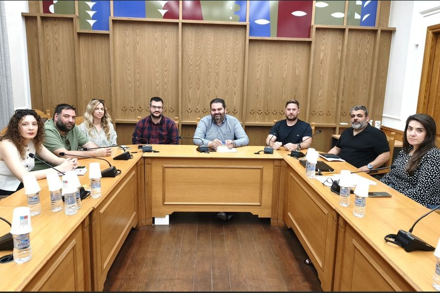 Συνάντηση του Αντιπεριφερειάρχη Αγροτικής Οικονομίας με τον σύλλογο γεωπόνων Ν. Ηρακλείου