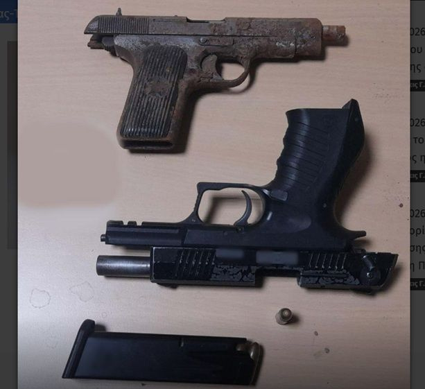 Συνελήφθη 40χρονος αλλοδαπός για οπλοκατοχή και ενδοοικογενειακή βία