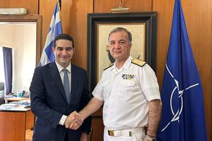 Κατρίνης από το Αρχηγείο Στόλου: «Η Ελλάδα δεν εκφοβίζεται, δεν κάνει εκπτώσεις στα κυριαρχικά της δικαιώματα»