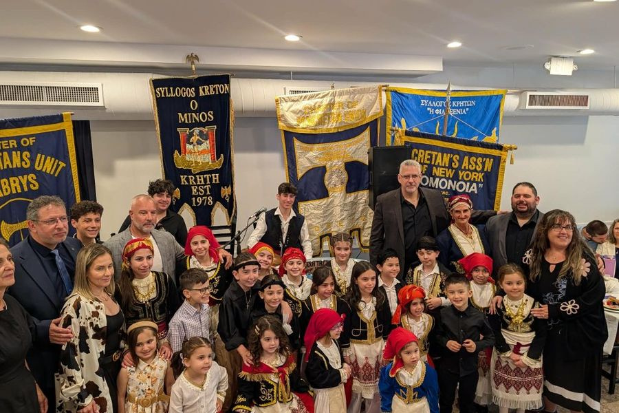 Τιμήθηκε η Μάχη της Κρήτης από τα Κρητικά παραρτήματα της Νέας Υόρκης