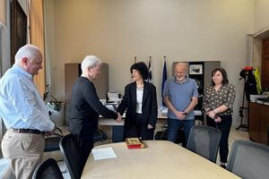Ορκωμοσία νέας μόνιμης υπαλλήλου στο Δήμο Ηρακλείου