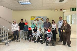 «Τα παιδιά του “Μαζί Μπορούμε” ομόρφυναν με την αγάπη τους το Νοσοκομείο Ρεθύμνου