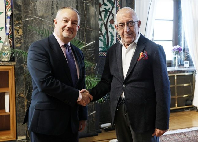 Συνάντηση του Προέδρου Βουλής με τον Πρέσβυ του Ηνωμένου Βασιλείου