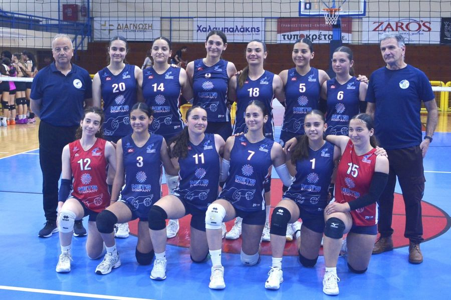 Βόλεϊ : Η ΑΘΛΕΣΗ και ΓΕΙεράπετρας τους τίτλους Παγκορασίδων