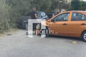 Αμμουδάρα: Αυτοκίνητο έπεσε πάνω σε παρκαρισμένα ΙΧ