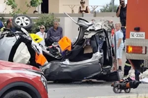 Τραγωδία στη Ρόδο: Νεκρές δύο γυναίκες σε τροχαίο