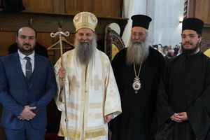 Ο Μητροπολίτης Κίτρους κ. Γεώργιος στο Βελιγράδι