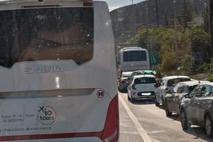 (ΦΩΤΟ) Ουρές χιλιομέτρων και ταλαιπωρίας στον ΒΟΑΚ!