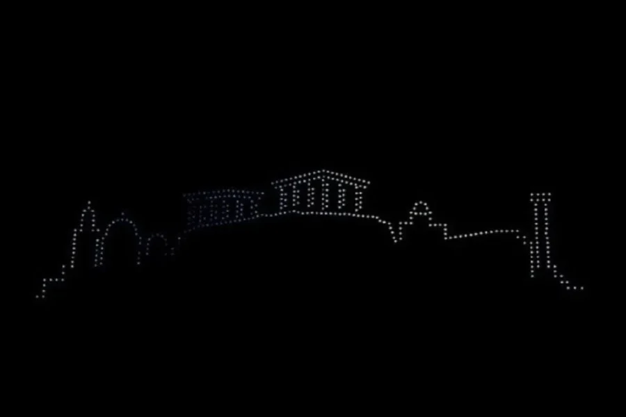 Euroleague: Το υπέροχο drone show αφιερωμένο στο Final Four της Αθήνας – Δείτε βίντεο