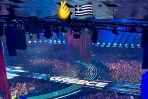 Eurovision 2026: Δείτε τι έγινε στο στάδιο στη Βιέννη όταν βγήκε στην παρέλαση ο Akylas