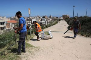 Ενετικά Τείχη: Εργασίες συντήρησης και καλλωπισμού του πρασίνου