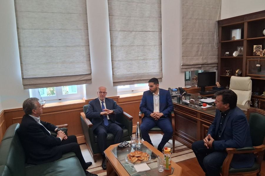 (ΦΩΤΟ- ΒΙΝΤΕΟ) Στο Ηράκλειο ο υπουργός Δικαιοσύνης Γιώργος Φλωρίδης
