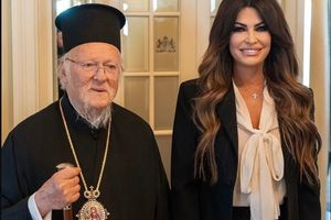 Συνάντηση της Κίμπερλι Γκιλφόιλ με τον Οικουμενικό Πατριάρχη
