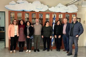 Υποδοχή εκπαιδευτικών από τη Γαλλία στο 8ο Γυμνάσιο Ηρακλείου στο πλαίσιο του Erasmus+