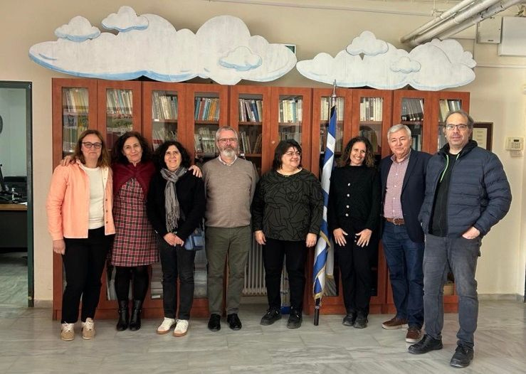 Υποδοχή εκπαιδευτικών από τη Γαλλία στο 8ο Γυμνάσιο Ηρακλείου στο πλαίσιο του Erasmus+