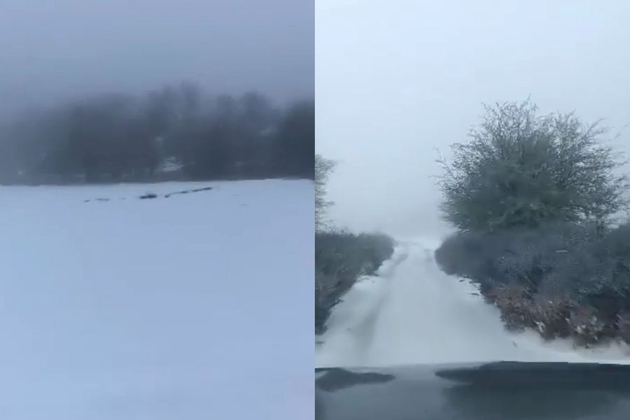 (ΒΙΝΤΕΟ) Αλπικό σκηνικό στην Κρήτη: Χιόνια σε Ανώγεια και Οροπέδιο, χαλαζόπτωση στο Ηράκλειο και μετά πάλι… ήλιος!