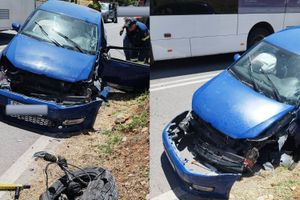 Σοβαρό τροχαίο με τραυματισμό στην Κίσαμο – Λεωφορείο συγκρούστηκε με ΙΧ