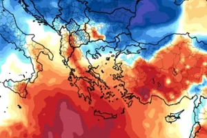 Τσατραφύλλιας: Θερμές αέριες μάζες από την Αφρική φέρνουν πρώιμη ζέστη έως 34°C στη χώρα