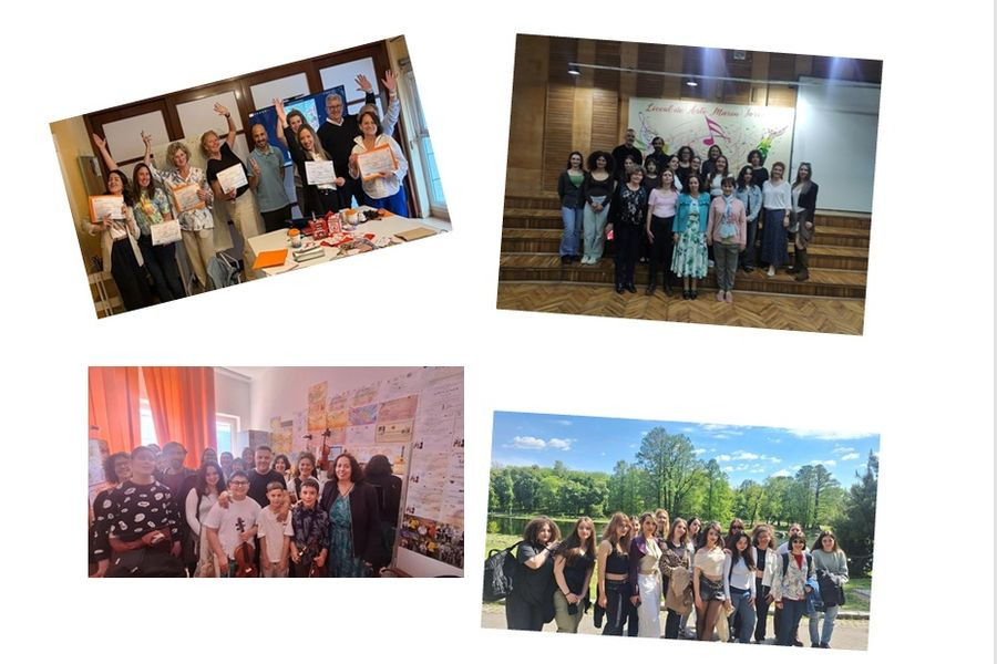 Διεθνείς κινητικότητες Erasmus+ για εκπαιδευτικούς και μαθητές  του Μουσικού Σχολείου Ηρακλείου σε Ισπανία και Ρουμανία