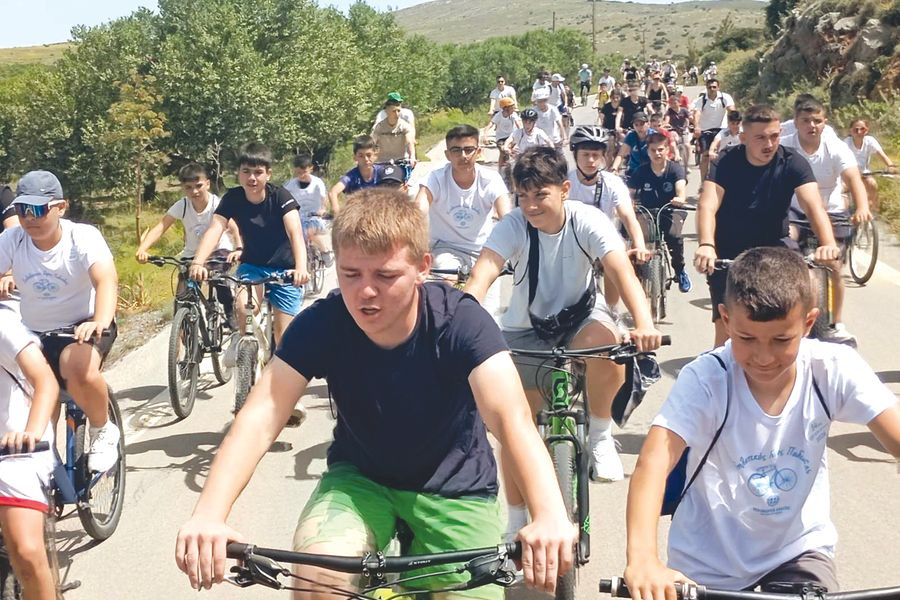 Μεγάλη συμμετοχή στον 14ο ποδηλατικό γύρο Πεδιάδος