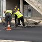 (ΦΩΤΟ) Ράβε-ξήλωνε στους δρόμους του Ηρακλείου και στο βάθος… σχάρες