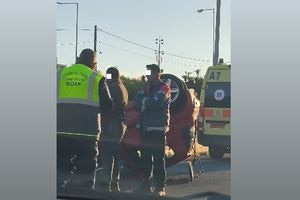 (BINTEO) ΒΟΑΚ: Τροχαίο με το καλημέρα στο Ηράκλειο