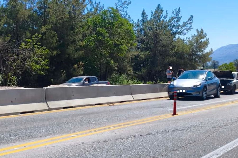 Τροχαίο με υλικές ζημιές έφερε… ουρά στον ΒΟΑΚ! Αίτια; Τα κολονάκια