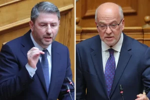 Σκληρή κόντρα Ανδρουλάκη – Φλωρίδη στη Βουλή για ΕΥΠ και ΟΠΕΚΕΠΕ