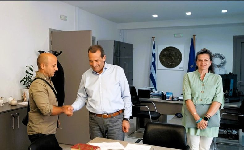 Δήμος Χερσονήσου: Ορκωμοσία νέου μόνιμου υπαλλήλου κατηγορίας Δ.Ε. Οδηγών