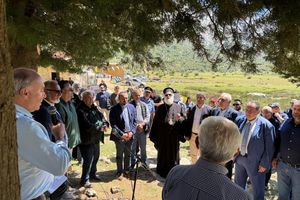 Στις εκδηλώσεις στον Ομαλό Βιάννου, ο Φραγκίσκος Παρασύρης